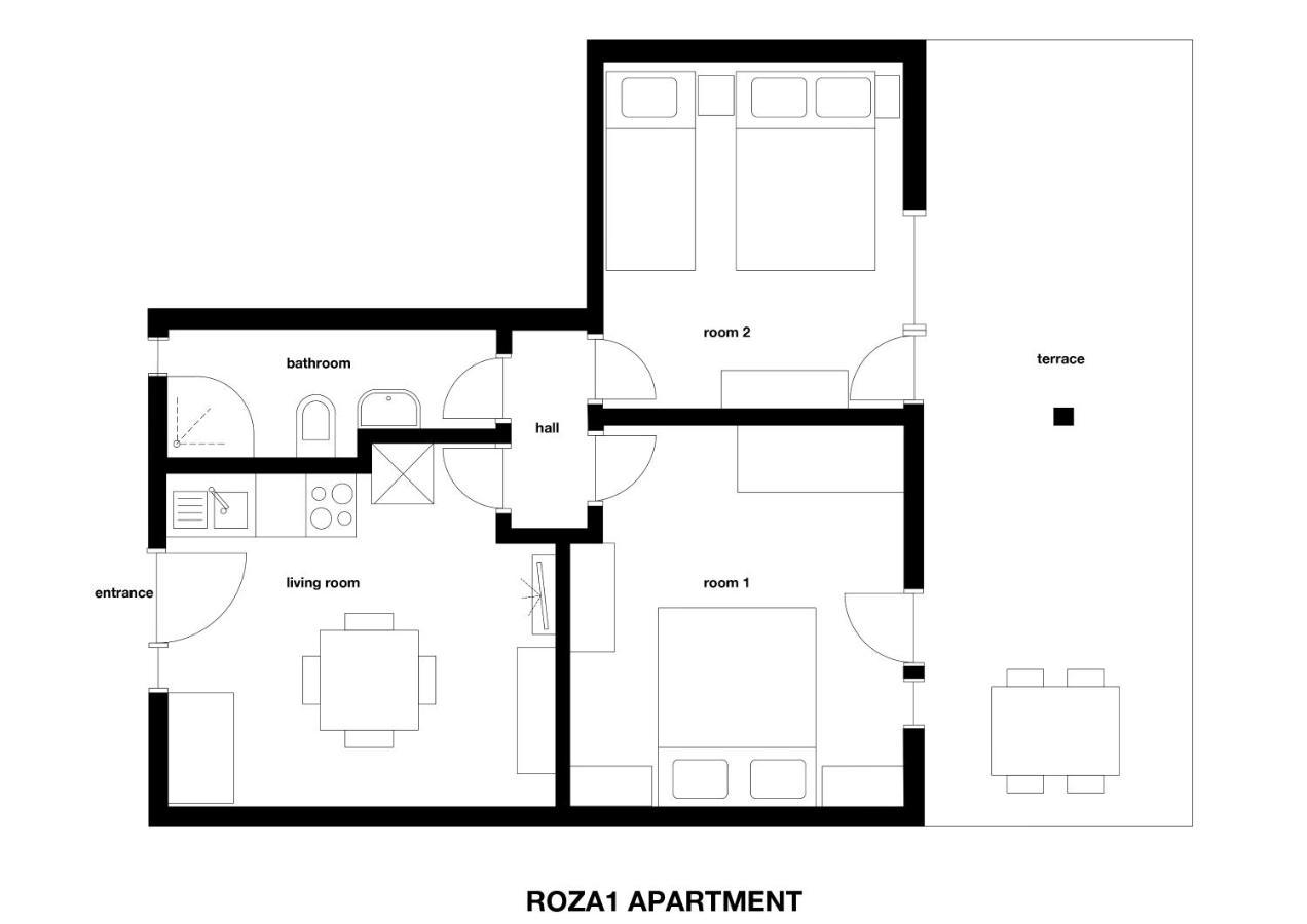 Apartments M&R Spadina Vodice Extérieur photo